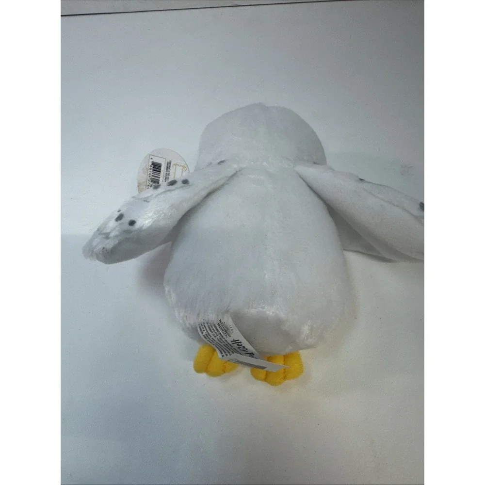 Wizarding World Harry Potter Hedwig Snow Owl Plush 7'' New NWT